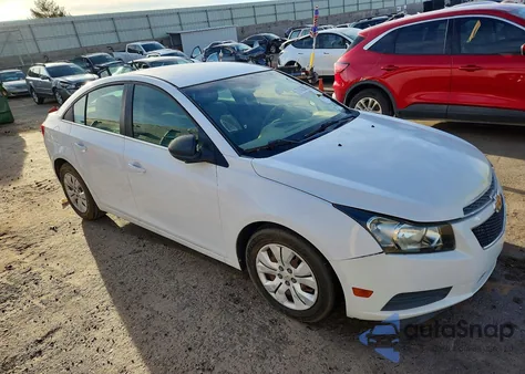 2012 Chevrolet Cruze Ls z USA, uszkodzony, nr VIN 1G1PC5SH8C7181486